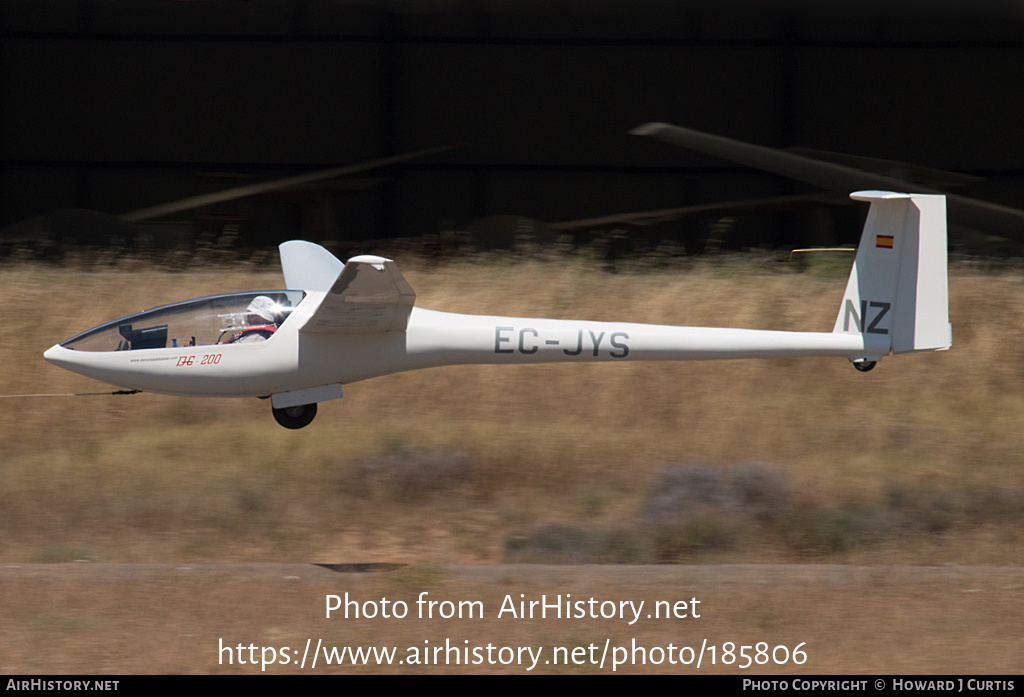 Aircraft Photo of EC-JYS | Glaser-Dirks DG-200 | AirHistory.net #185806