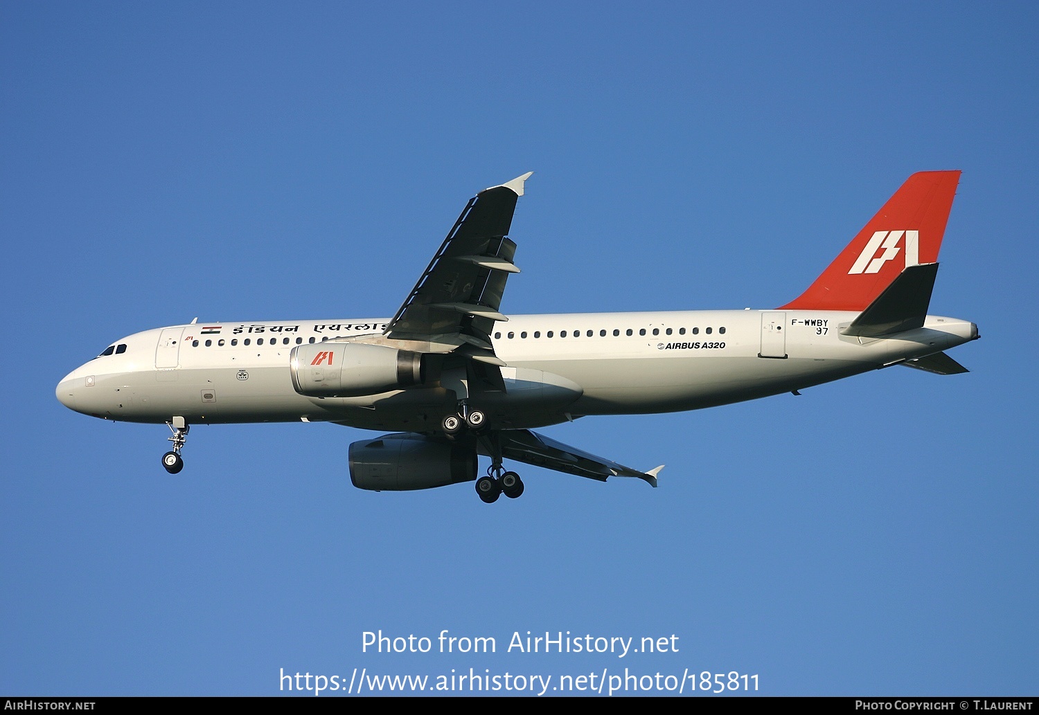 Aircraft Photo of F-WWBY | Airbus A320-231 | Indian Airlines | AirHistory.net #185811