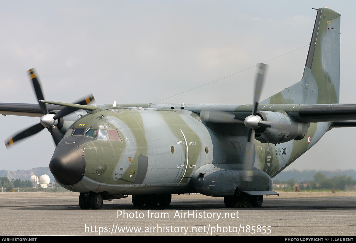 Aircraft Photo of R217 | Transall C-160R | France - Air Force | AirHistory.net #185855