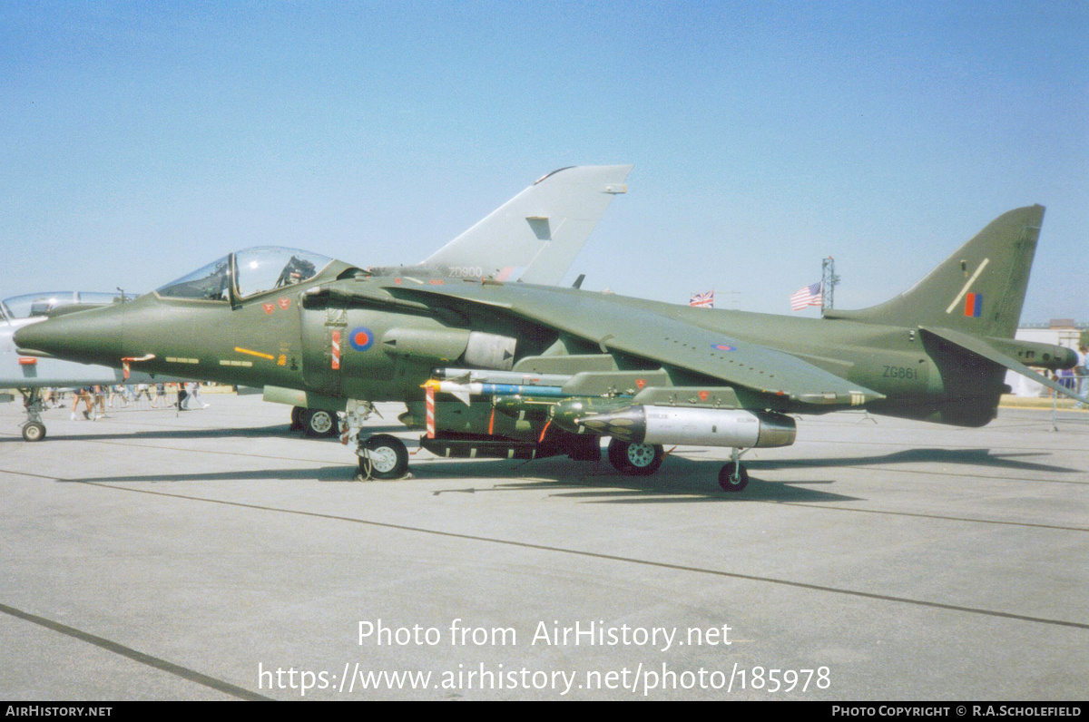 Aircraft Photo of ZG861 | British Aerospace Harrier GR7 | UK - Air Force | AirHistory.net #185978