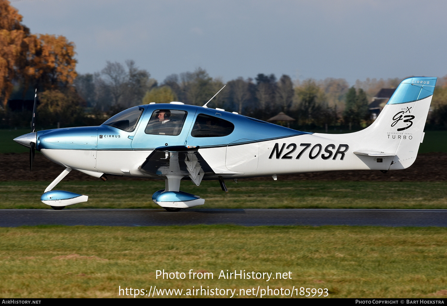 Aircraft Photo of N270SR | Cirrus SR-22 G3-GTSX Turbo | AirHistory.net #185993