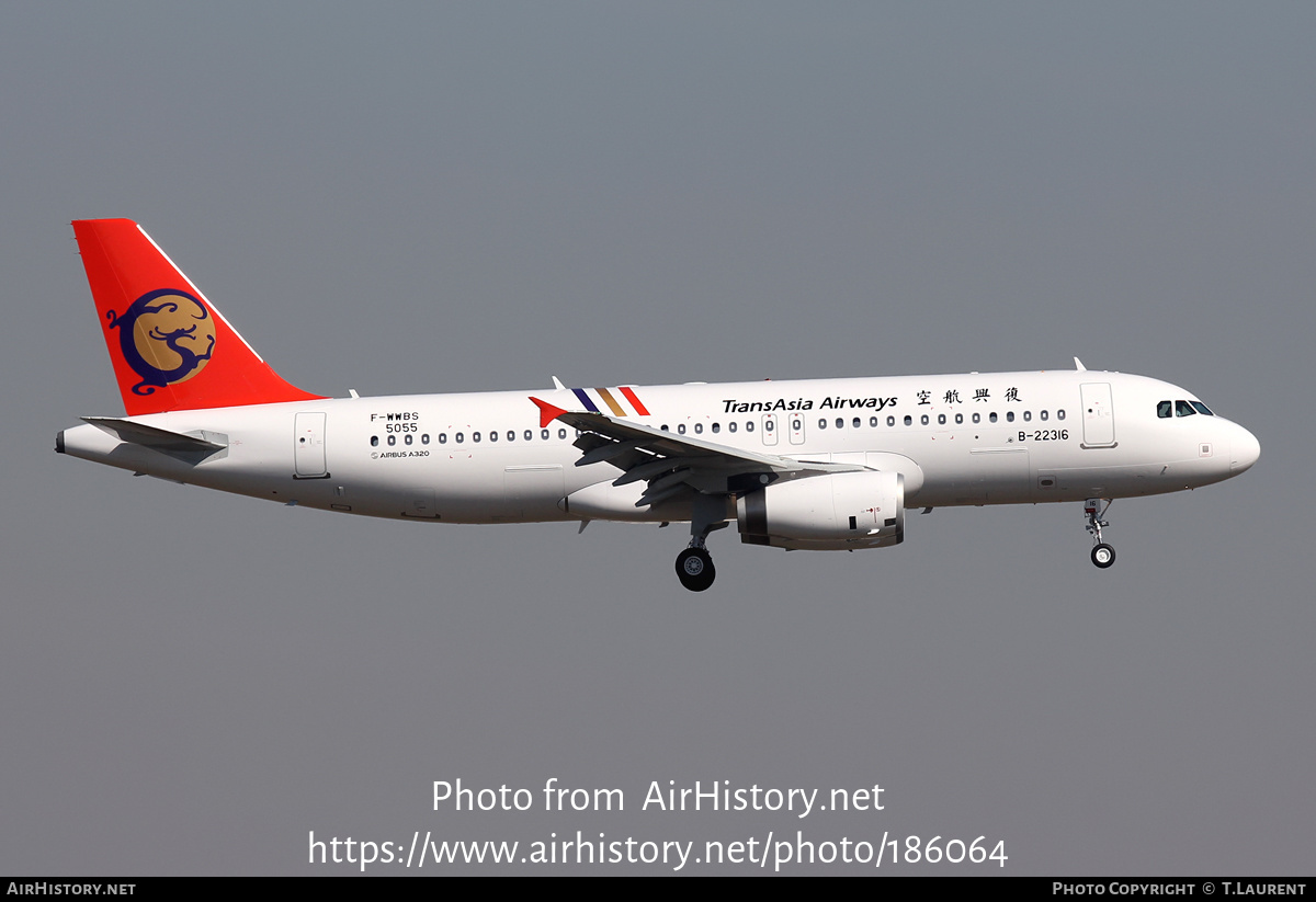 Aircraft Photo of F-WWBS | Airbus A320-232 | TransAsia Airways | AirHistory.net #186064