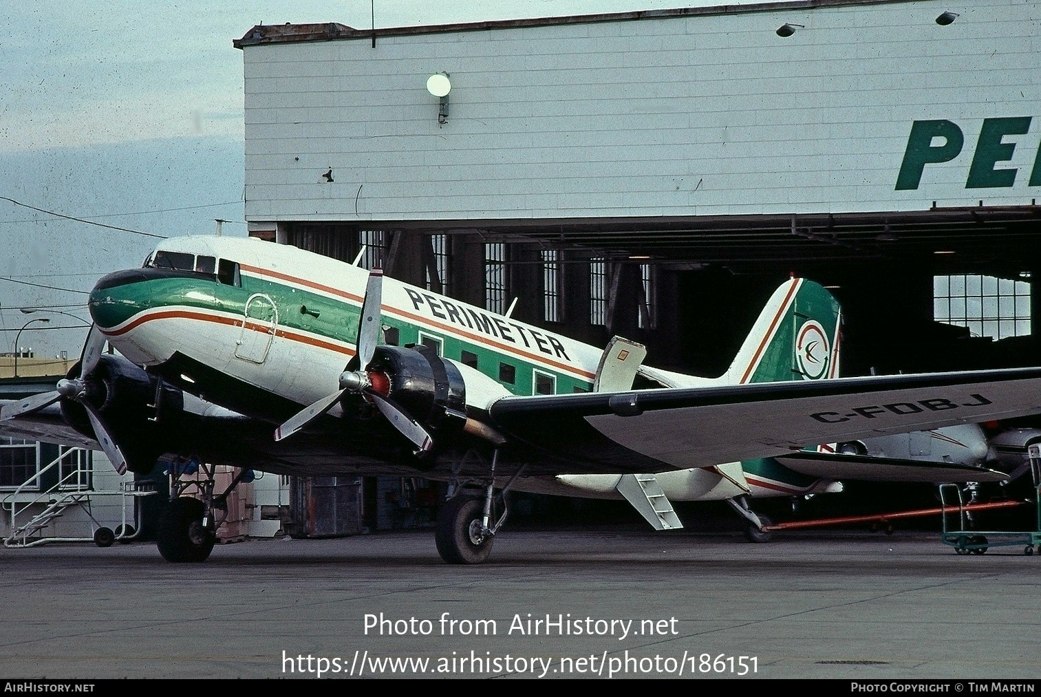 Aircraft Photo of C-FDBJ | Douglas C-47 Skytrain | Perimeter Aviation | AirHistory.net #186151