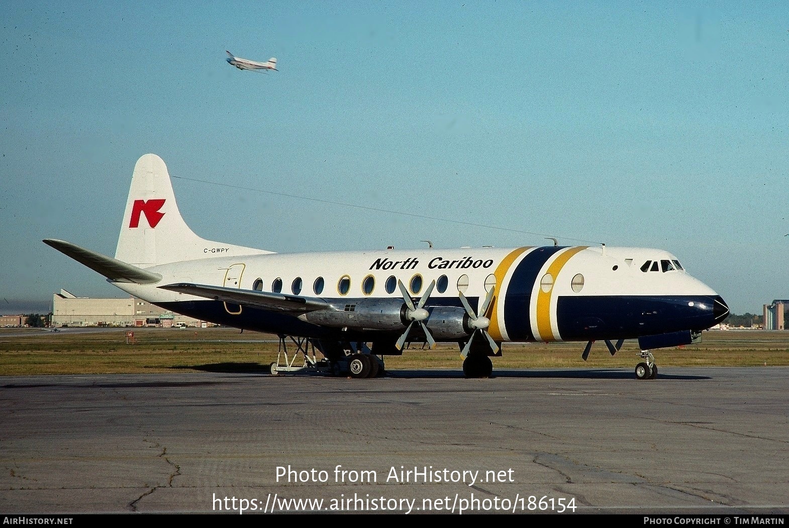 Aircraft Photo of C-GWPY | Vickers 806 Viscount | North Cariboo Air | AirHistory.net #186154