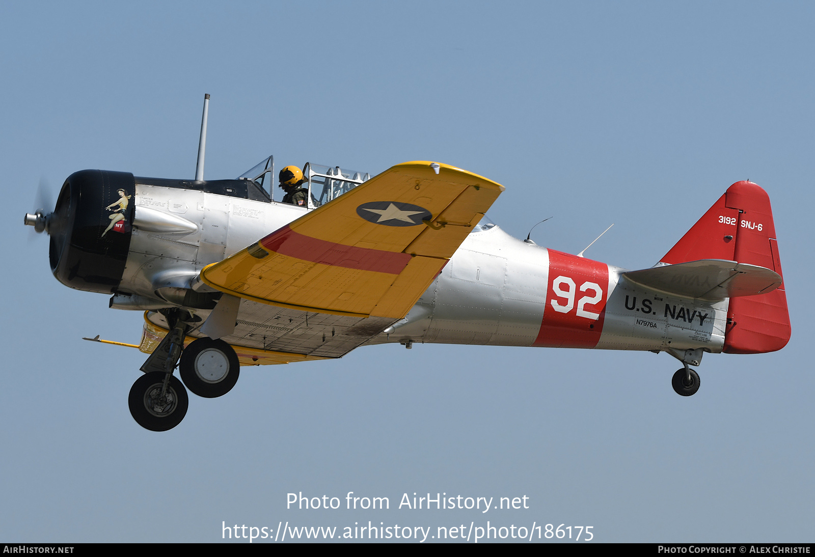 Aircraft Photo of N7976A / 3192 | North American AT-6F Texan | USA - Navy | AirHistory.net #186175