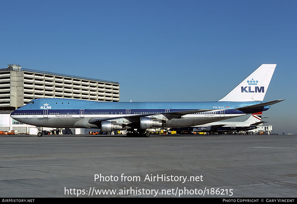 Aircraft Photo of PH-BUC | Boeing 747-206B | KLM - Royal Dutch Airlines | AirHistory.net #186215