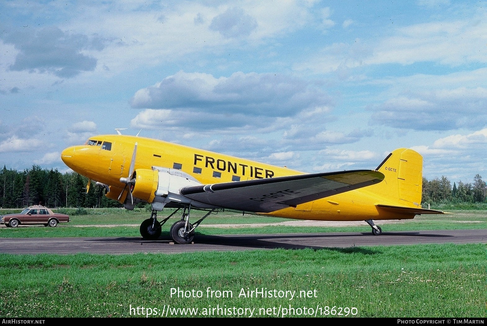 Aircraft Photo of C-GCTE | Douglas C-47A Skytrain | Frontier Air Service | AirHistory.net #186290