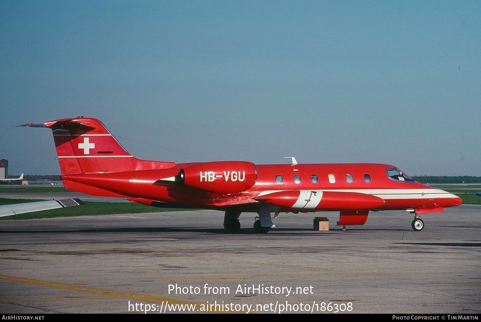 Aircraft Photo of HB-VGU | Gates Learjet 35A | AirHistory.net #186308