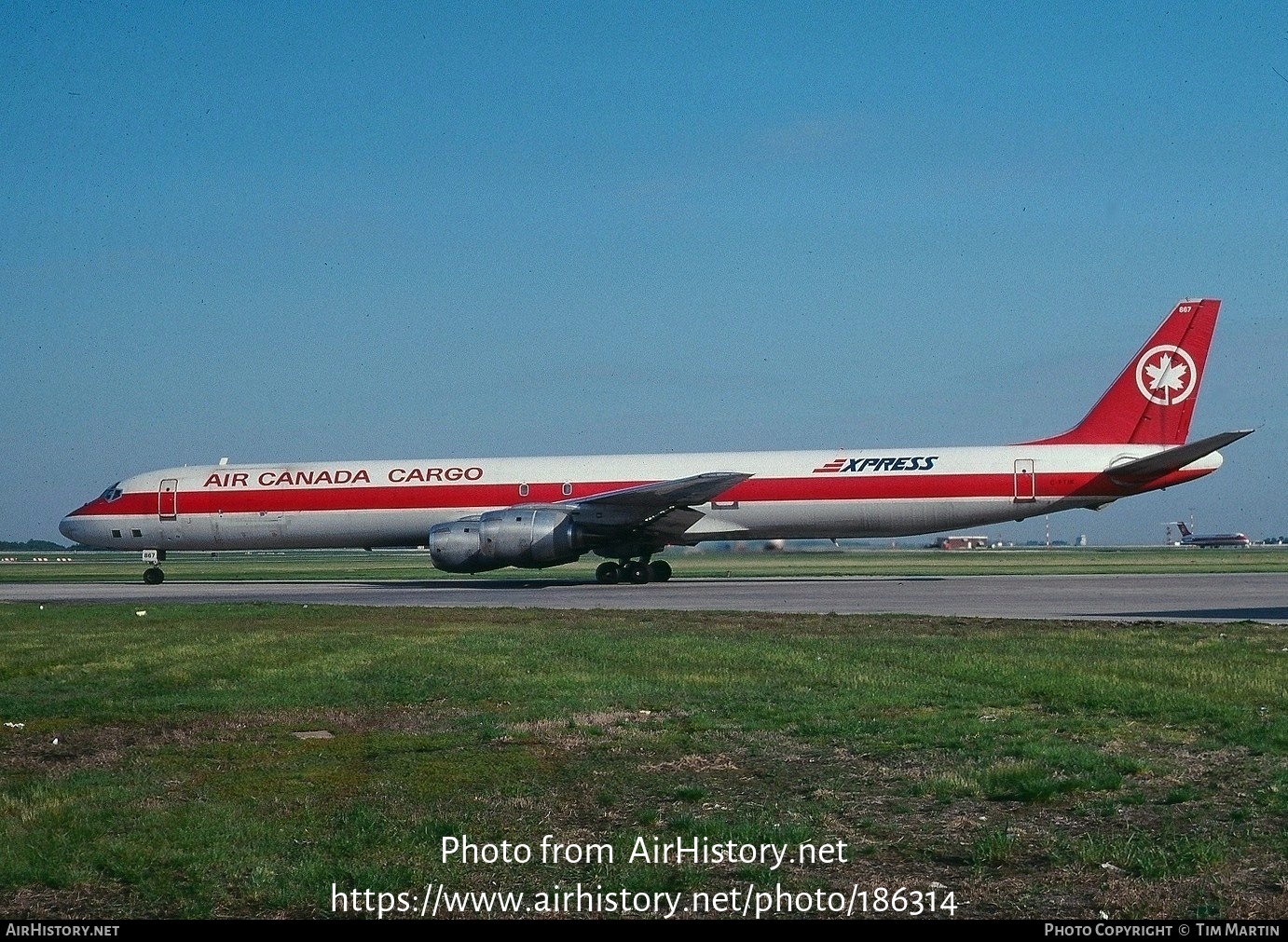 Aircraft Photo of C-FTIK | McDonnell Douglas DC-8-73(AF) | Air Canada Cargo Express | AirHistory.net #186314