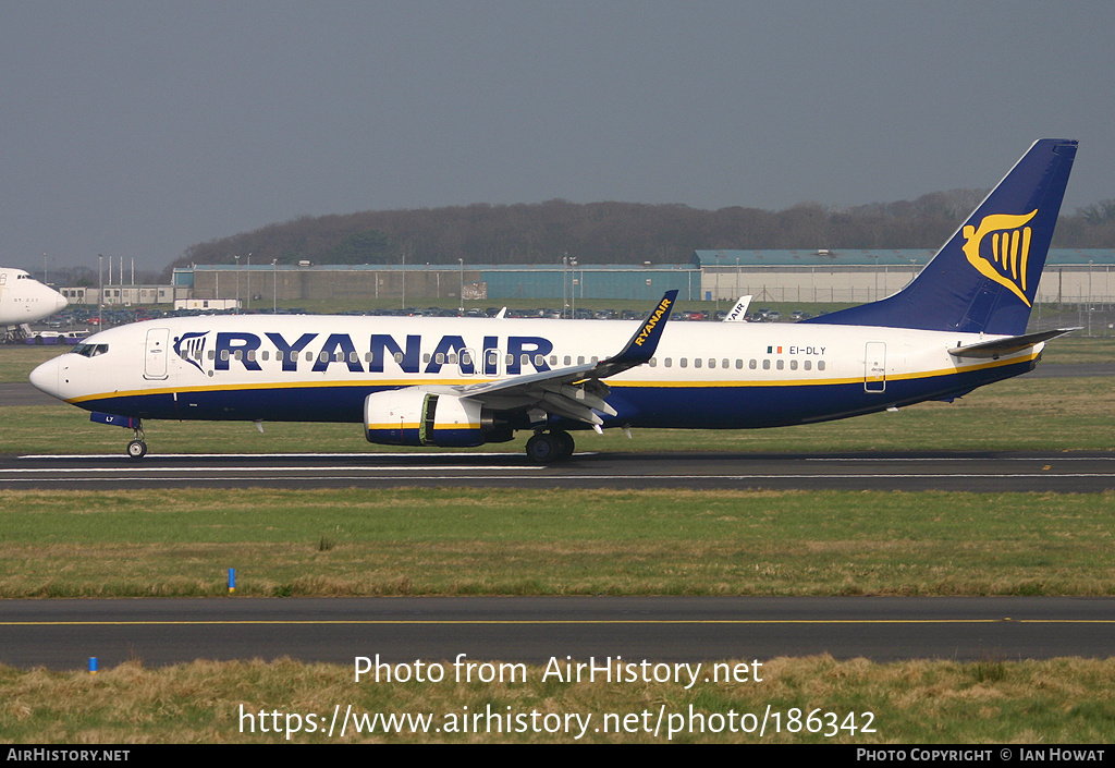 Aircraft Photo of EI-DLY | Boeing 737-8AS | Ryanair | AirHistory.net #186342