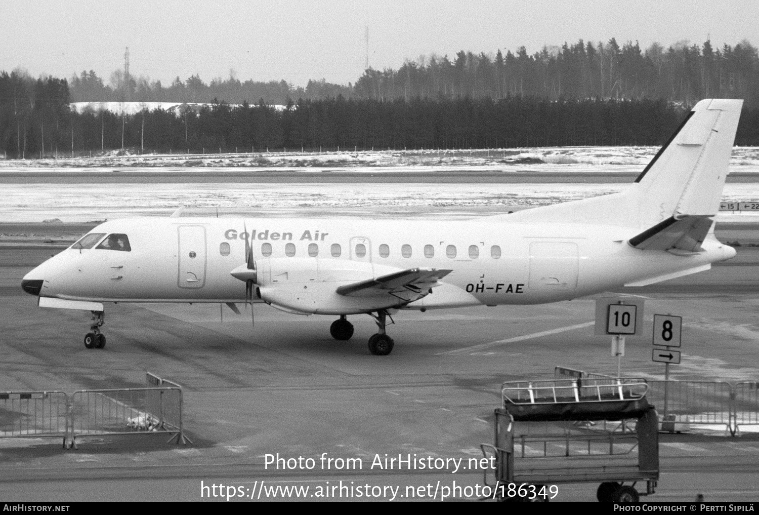 Aircraft Photo of OH-FAE | Saab 340A | Golden Air | AirHistory.net #186349