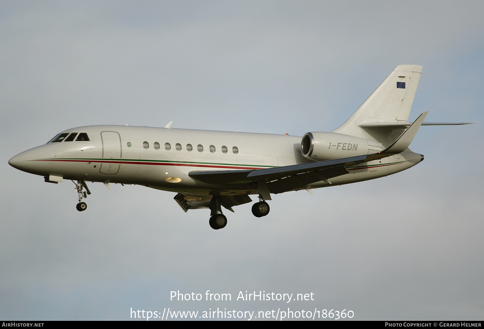 Aircraft Photo of I-FEDN | Dassault Falcon 2000LX | AirHistory.net #186360