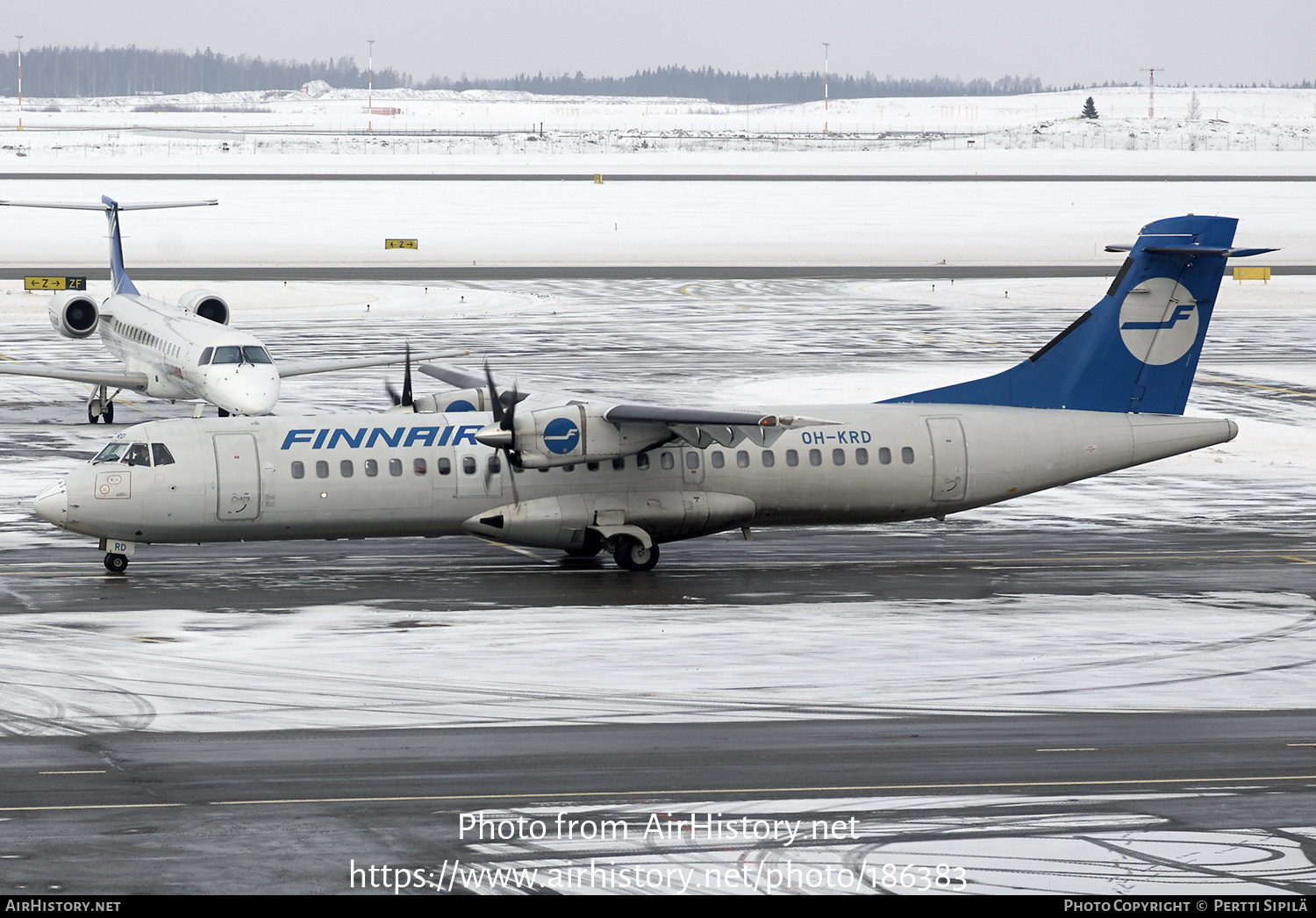 Aircraft Photo of OH-KRD | ATR ATR-72-201 | Finnair | AirHistory.net #186383