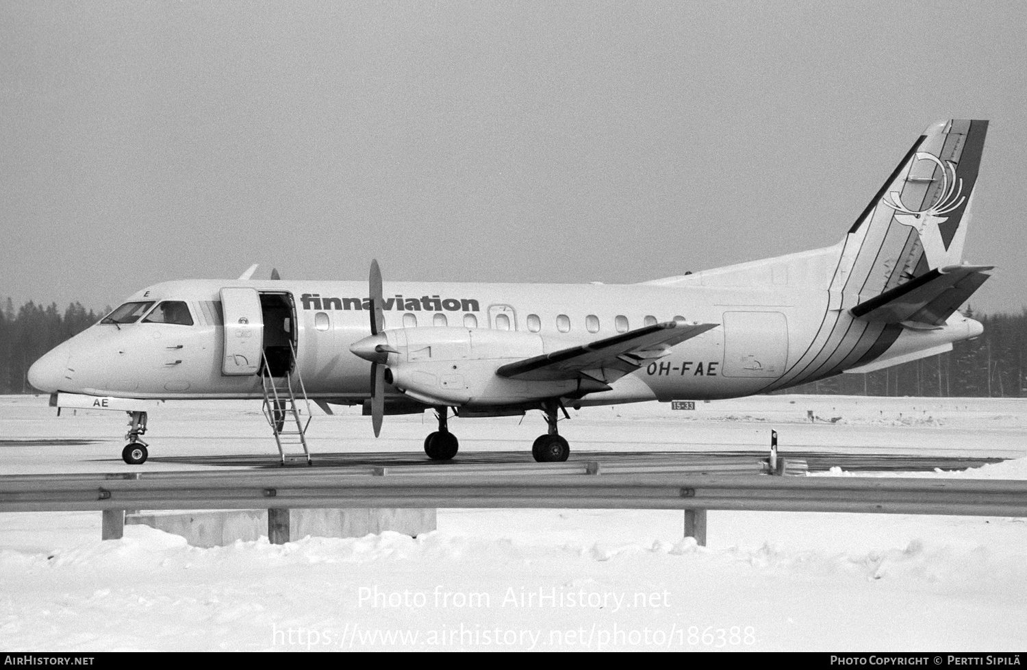 Aircraft Photo of OH-FAE | Saab 340A | Finnaviation | AirHistory.net #186388