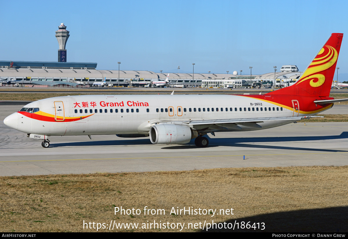 Aircraft Photo of B-2652 | Boeing 737-84P | Grand China Air | AirHistory.net #186413