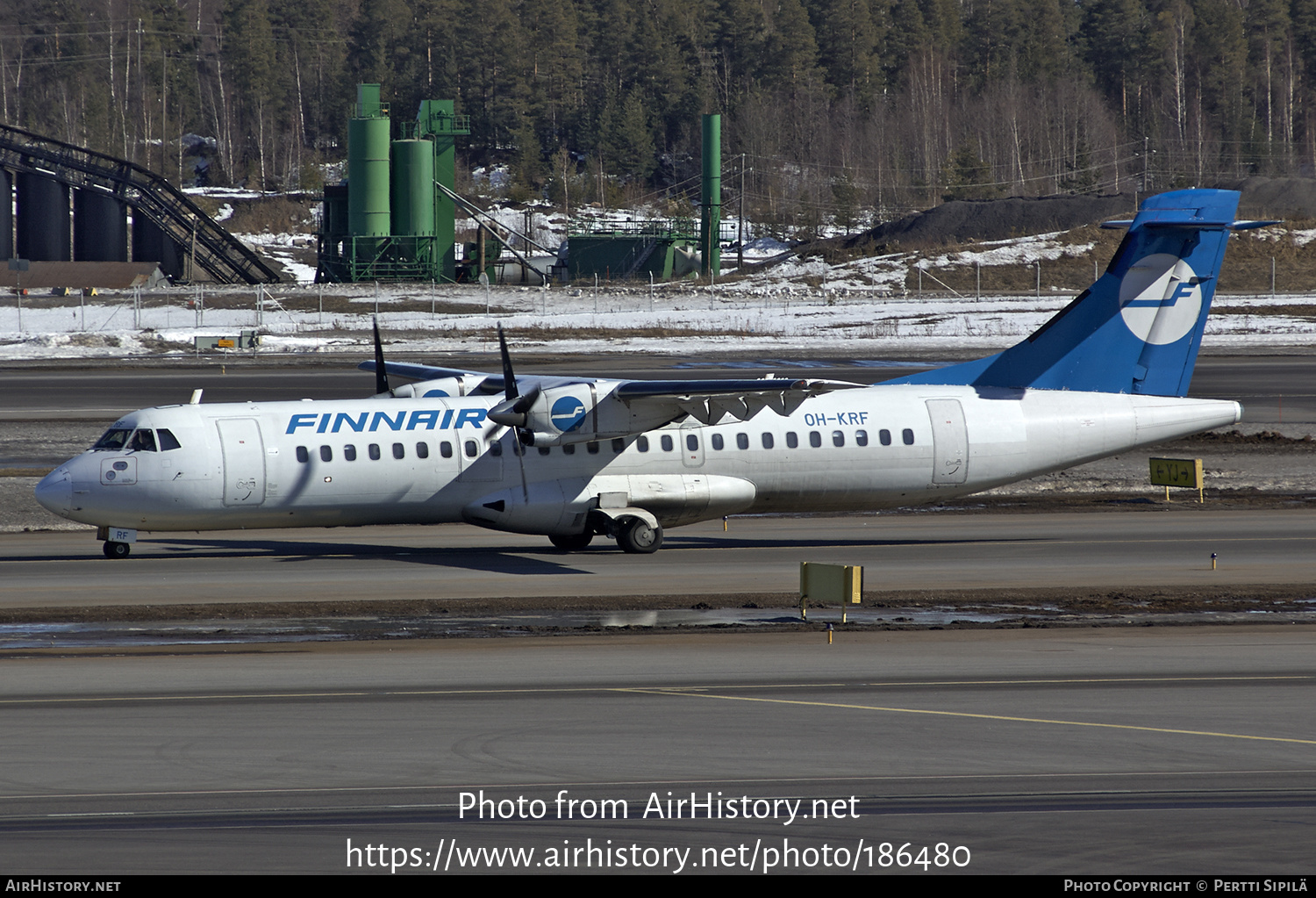 Aircraft Photo of OH-KRF | ATR ATR-72-201 | Finnair | AirHistory.net #186480