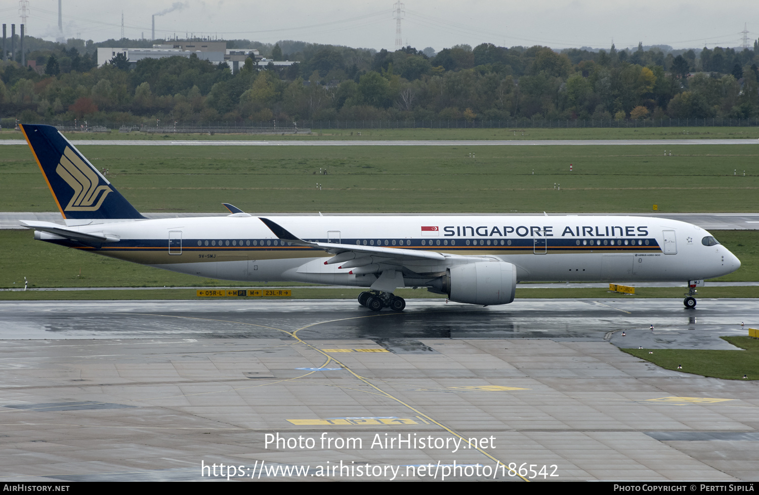 Aircraft Photo of 9V-SMJ | Airbus A350-941 | Singapore Airlines | AirHistory.net #186542