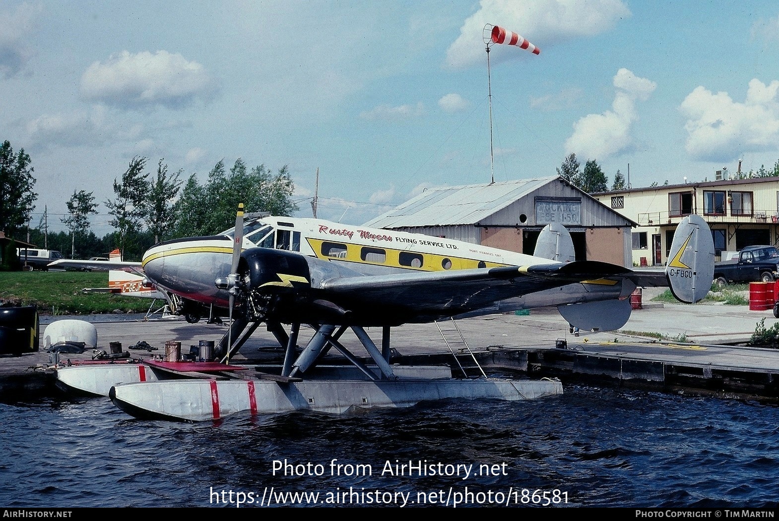 Aircraft Photo of C-FBGO | Beech Expeditor 3NM | Rusty Myers Flying Service | AirHistory.net #186581