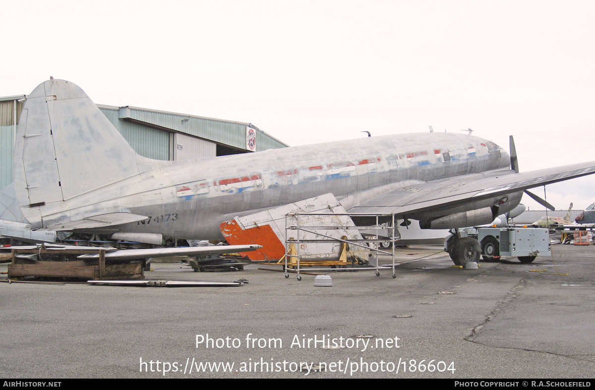 Aircraft Photo of N74173 | Curtiss C-46A Commando | AirHistory.net #186604