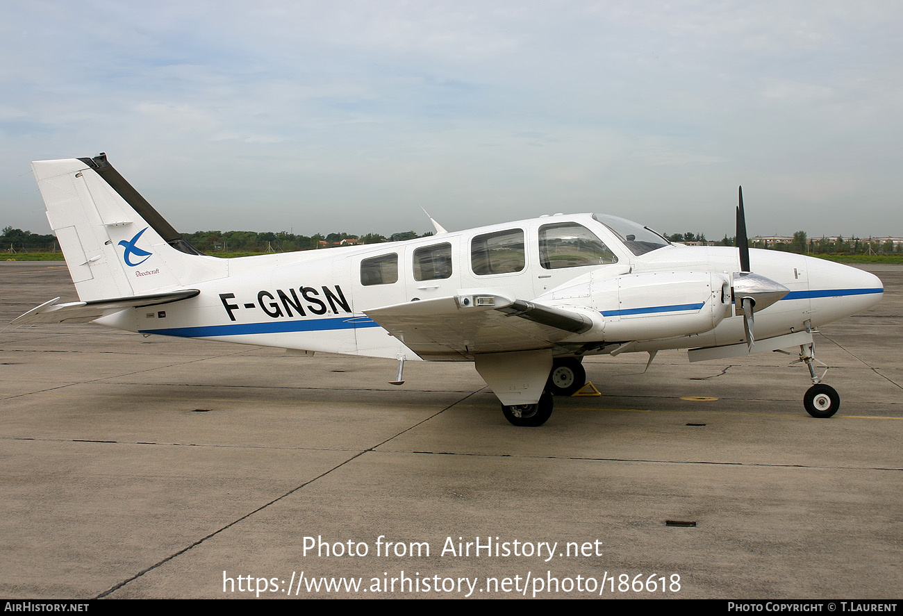 Aircraft Photo of F-GNSN | Raytheon 58 Baron | DGAC - Direction Générale de l'Aviation Civile | AirHistory.net #186618