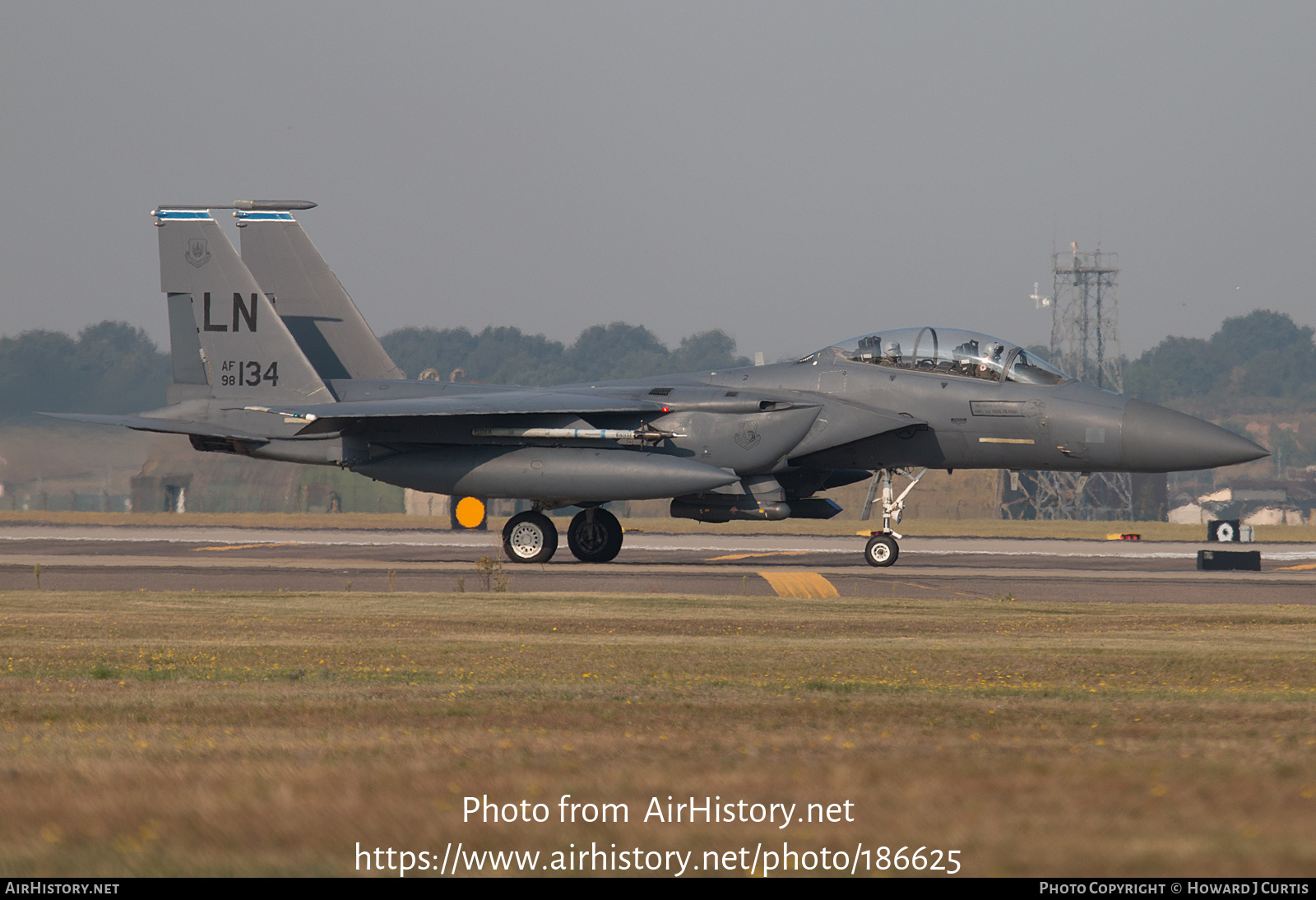 Aircraft Photo of 98-0134 / AF98-134 | Boeing F-15E Strike Eagle | USA ...