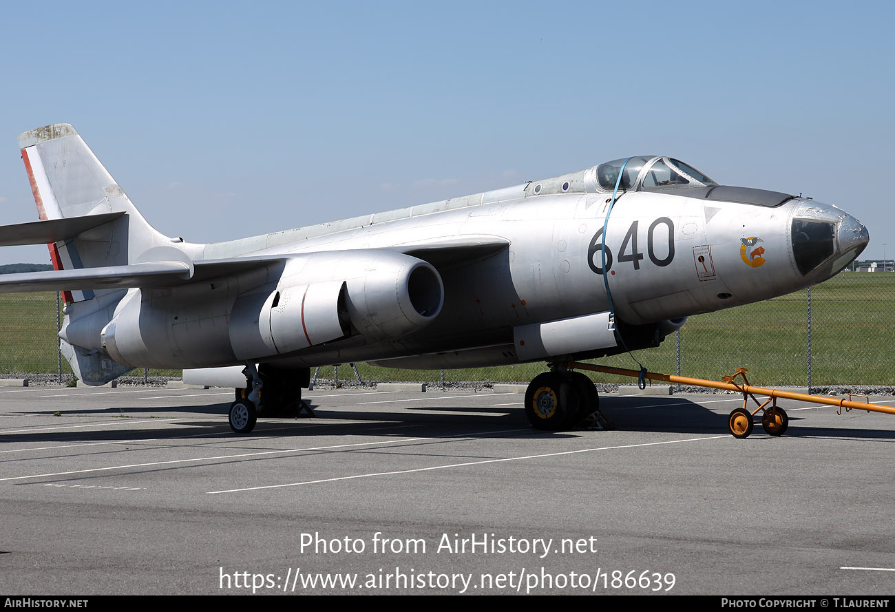 Aircraft Photo of 640 | Sud SO-4050 Vautour IIB | France - Air Force | AirHistory.net #186639