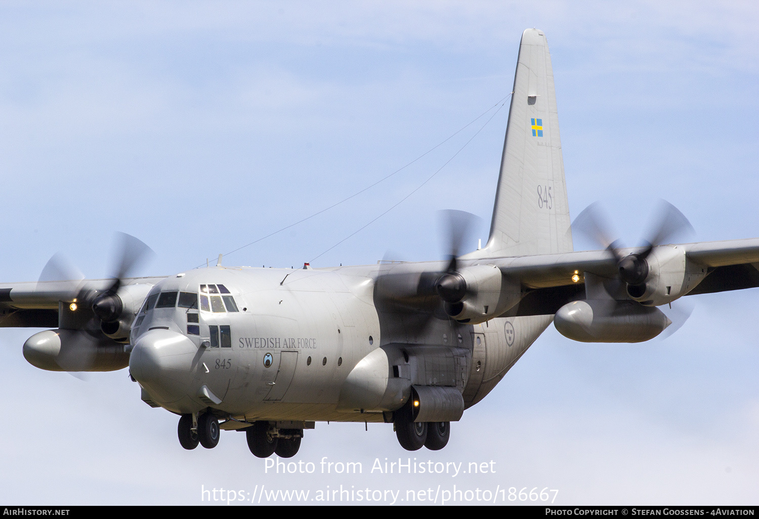 Aircraft Photo of 84005 | Lockheed Tp84 Hercules | Sweden - Air Force | AirHistory.net #186667