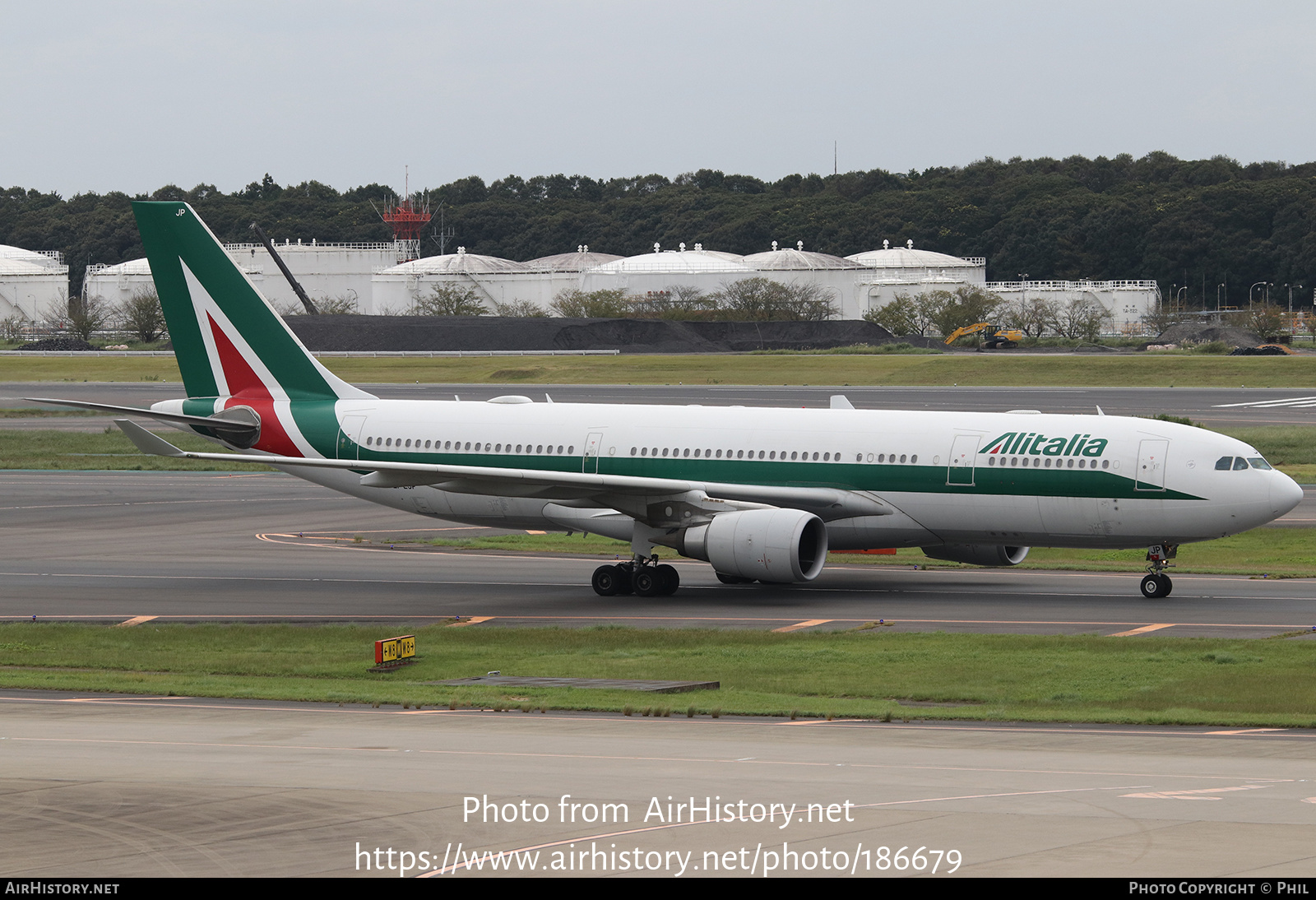 Aircraft Photo of EI-EJP | Airbus A330-202 | Alitalia | AirHistory.net #186679