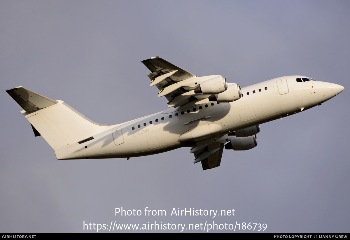 Aircraft Photo of G-LENM | British Aerospace Avro 146-RJ85 | AirHistory.net #186739