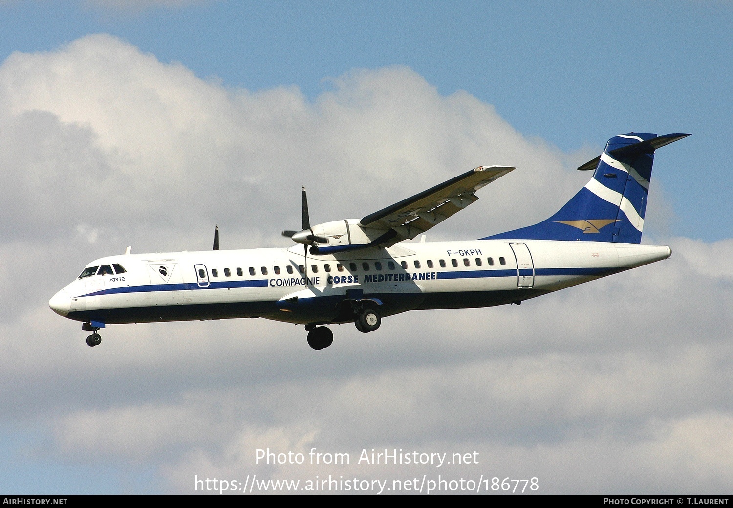 Aircraft Photo of F-GKPH | ATR ATR-72-202 | Compagnie Corse Méditerranée - CCM | AirHistory.net #186778