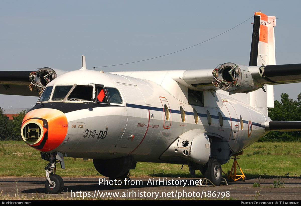 Aircraft Photo of 86 | Aerospatiale N-262D-51 AEN Fregate | France - Air Force | AirHistory.net #186798