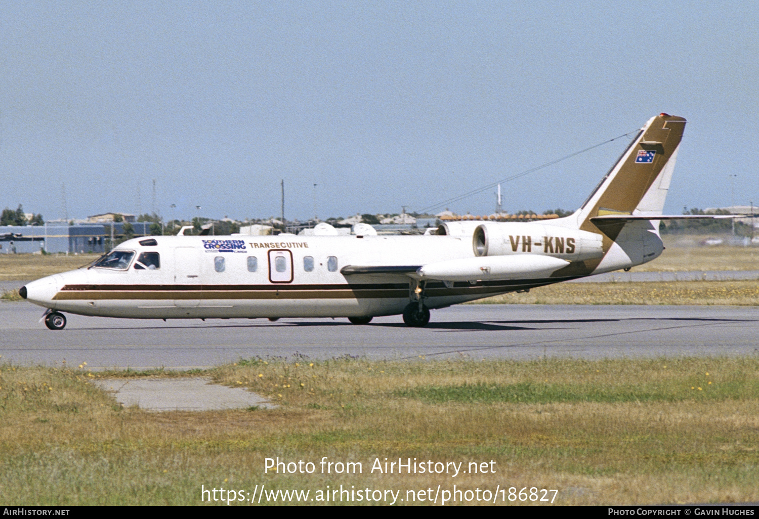 Aircraft Photo of VH-KNS | Israel Aircraft Industries IAI-1124 Westwind 1 | Transecutive Airlines | AirHistory.net #186827