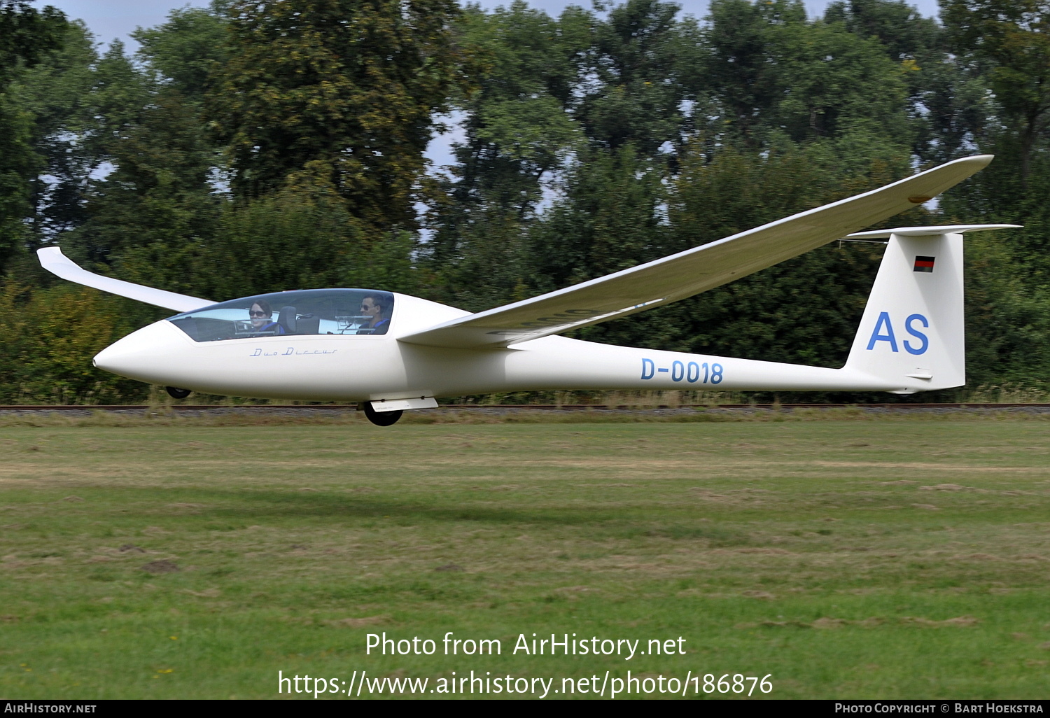 Aircraft Photo of D-0018 | Schempp-Hirth Duo Discus | AirHistory.net #186876