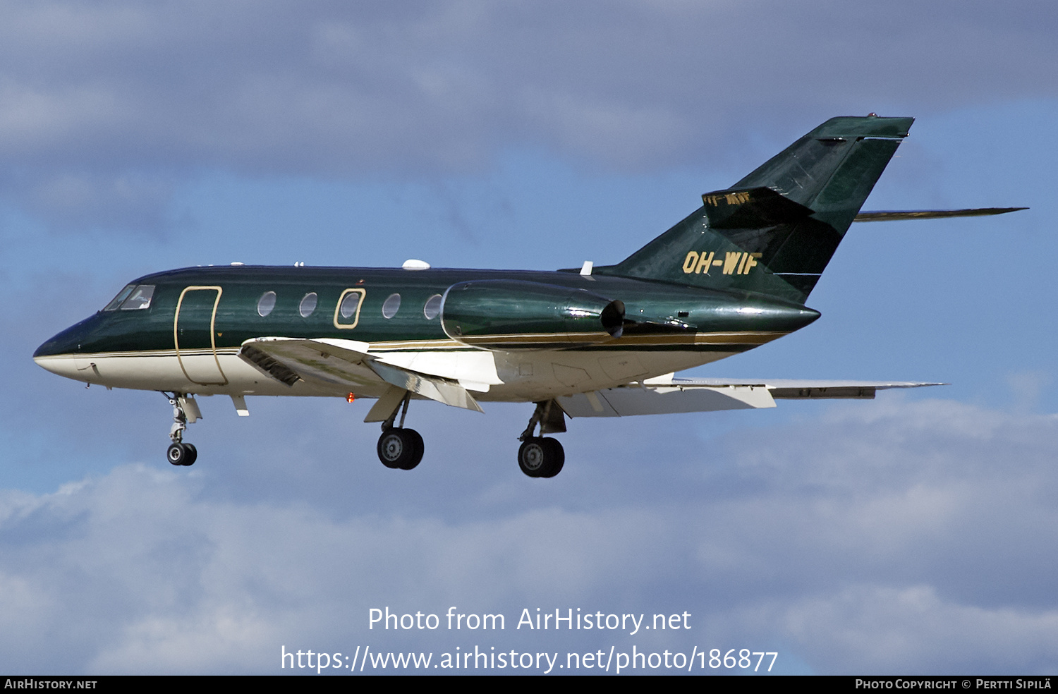 Aircraft Photo of OH-WIF | Dassault Falcon 20F-5B | AirHistory.net #186877