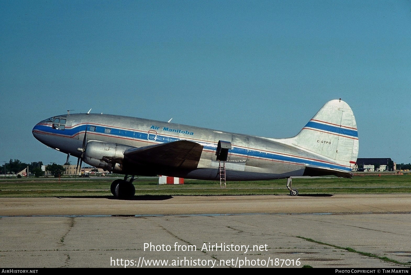 Aircraft Photo of C-GTPO | Curtiss C-46F Commando | Air Manitoba | AirHistory.net #187016