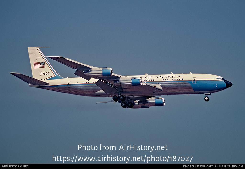 Aircraft Photo of 72-7000 / 27000 | Boeing C-137C (707-300) | USA - Air Force | AirHistory.net #187027