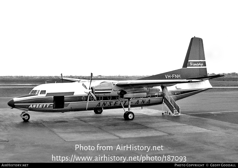 Aircraft Photo of VH-FNH | Fokker F27-200 Friendship | Ansett - ANA | AirHistory.net #187093