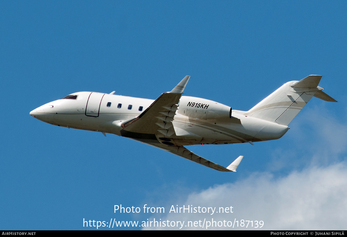 Aircraft Photo of N915KH | Canadair Challenger 600S (CL-600-1A11) | AirHistory.net #187139