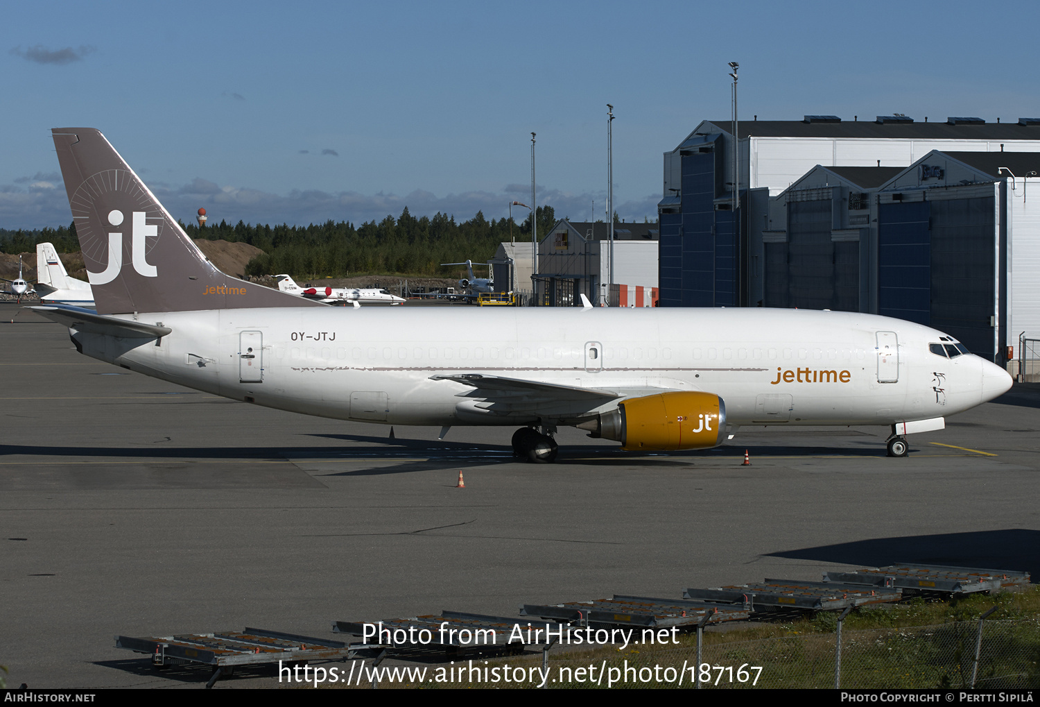 Aircraft Photo of OY-JTJ | Boeing 737-301(SF) | Jettime | AirHistory.net #187167