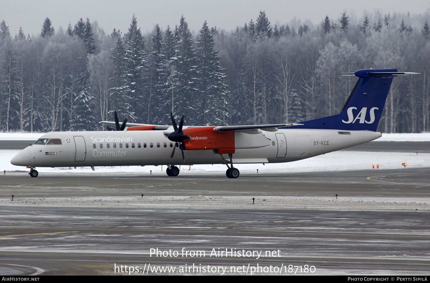 Aircraft Photo of OY-KCE | Bombardier DHC-8-402 Dash 8 | Scandinavian Commuter - SAS | AirHistory.net #187180