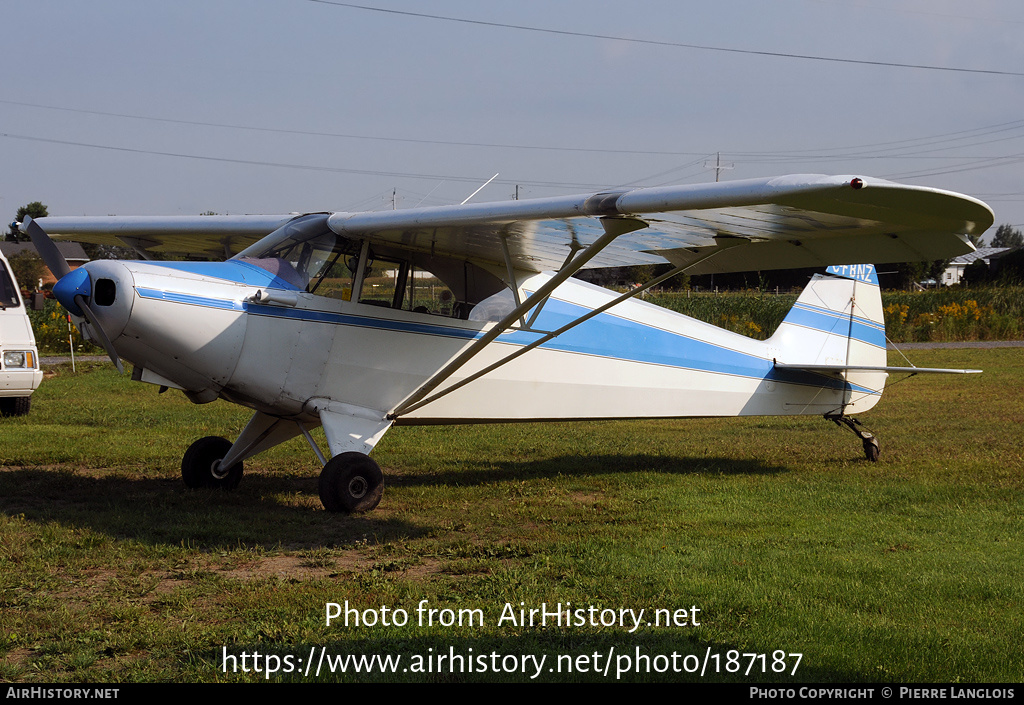 Aircraft Photo of C-FBNZ | Piper PA-12 Super Cruiser | AirHistory.net #187187