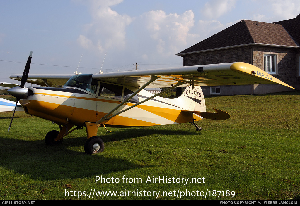 Aircraft Photo of CF-FTS | Maule M-4-220C Strata Rocket | AirHistory.net #187189