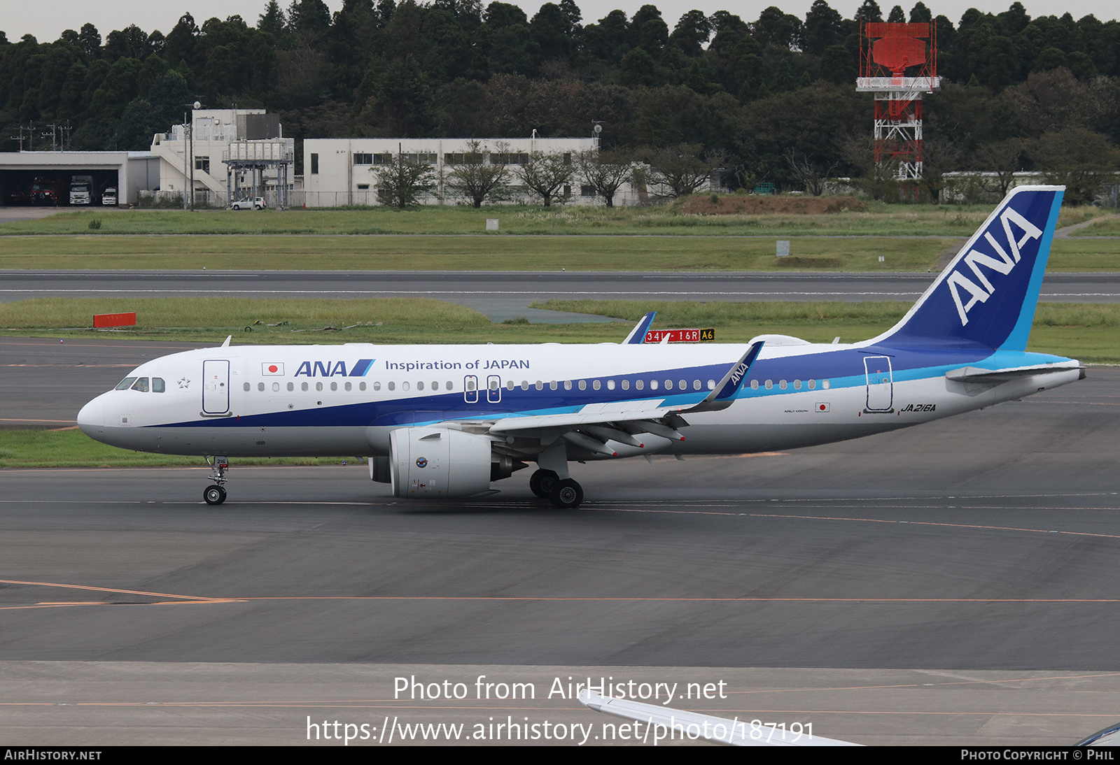 Aircraft Photo of JA216A | Airbus A320-271N | All Nippon Airways - ANA | AirHistory.net #187191