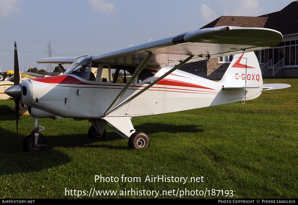 Aircraft Photo of C-GOXQ | Piper PA-22-150 Tri-Pacer | AirHistory.net #187193