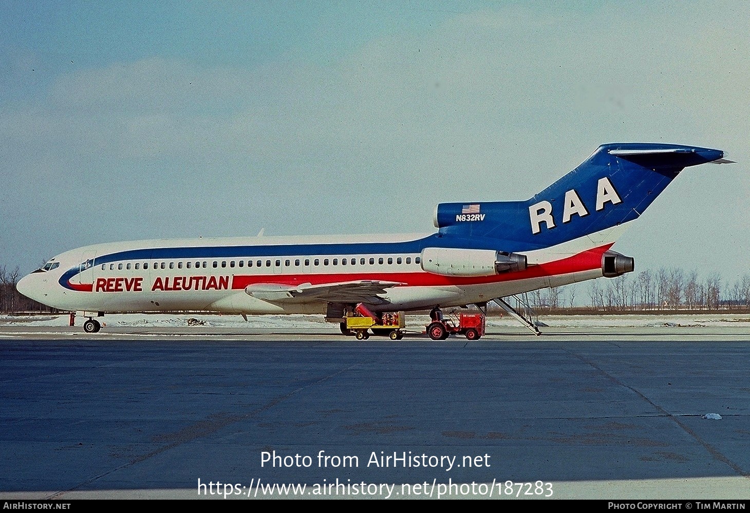 Aircraft Photo of N832RV | Boeing 727-22(C) | Reeve Aleutian Airways - RAA | AirHistory.net #187283