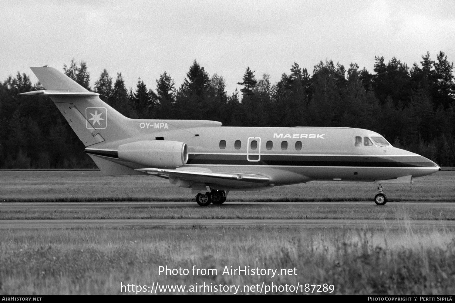 Aircraft Photo of OY-MPA | British Aerospace HS-125-700B | Maersk Air | AirHistory.net #187289