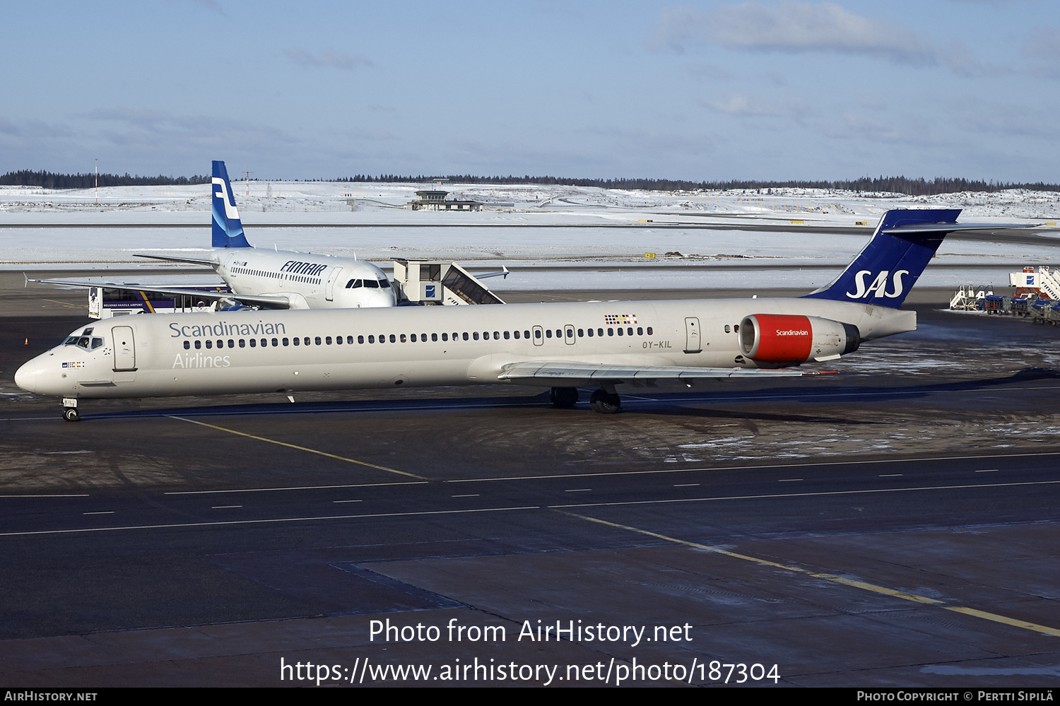 Aircraft Photo of OY-KIL | McDonnell Douglas MD-90-30 | Scandinavian Airlines - SAS | AirHistory.net #187304