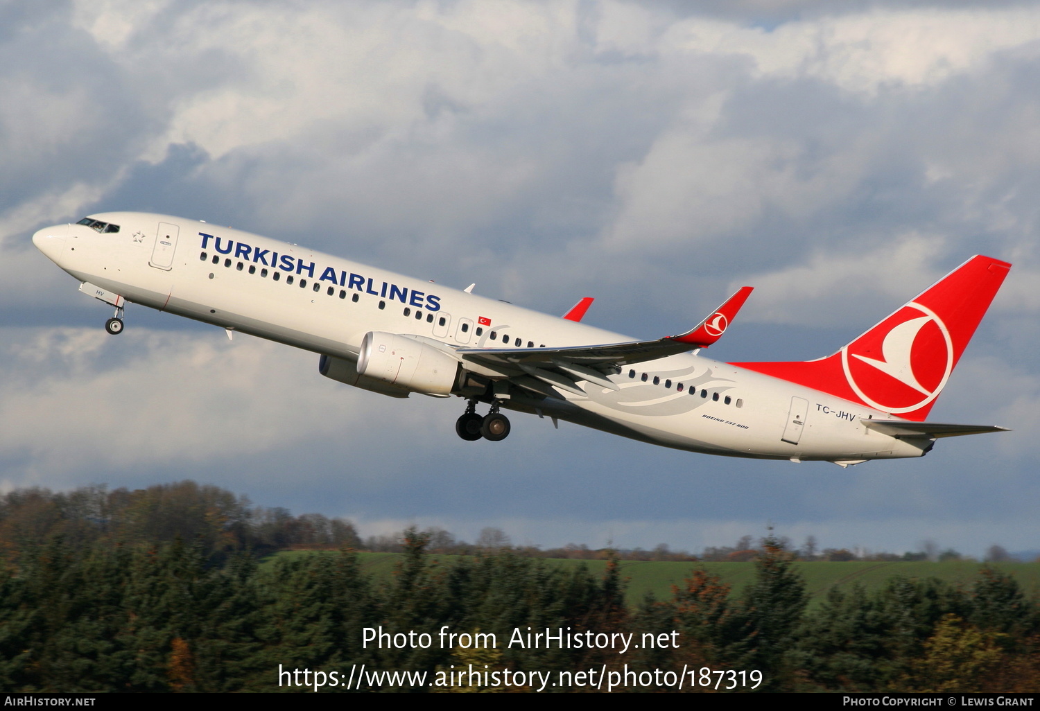 Aircraft Photo of TC-JHV | Boeing 737-8F2 | Turkish Airlines | AirHistory.net #187319