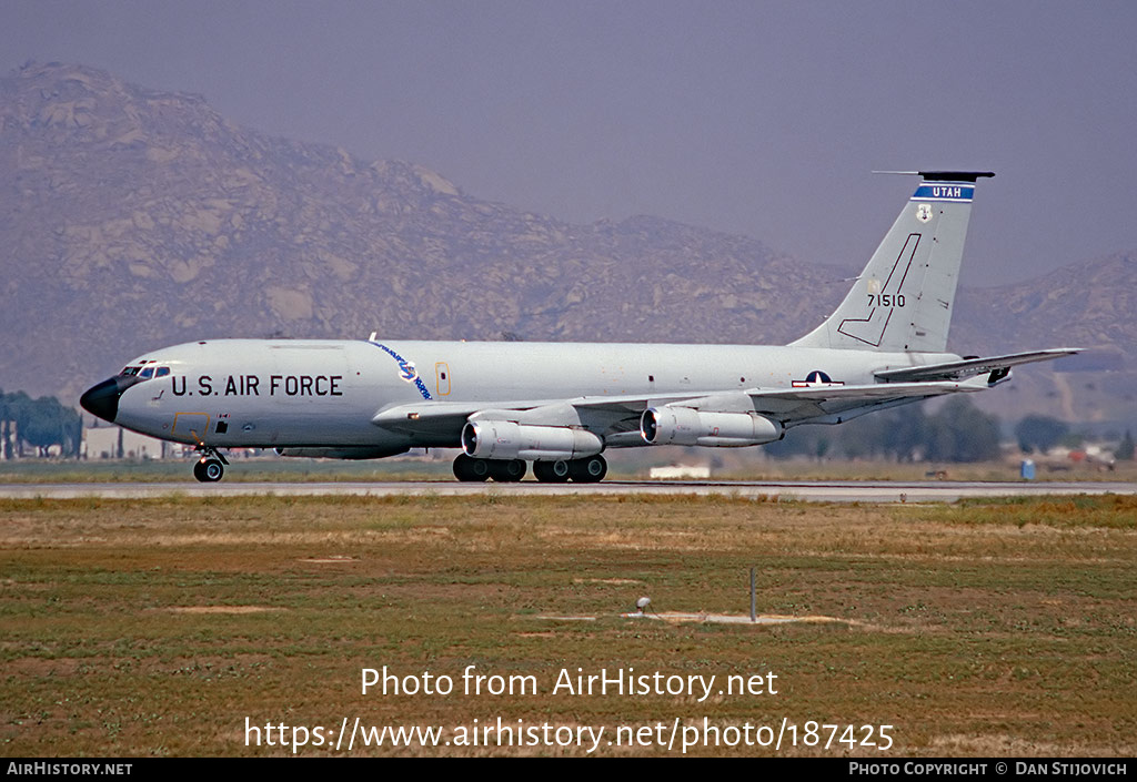 Aircraft Photo of 57-1510 / 71510 | Boeing KC-135E Stratotanker | USA - Air Force | AirHistory.net #187425