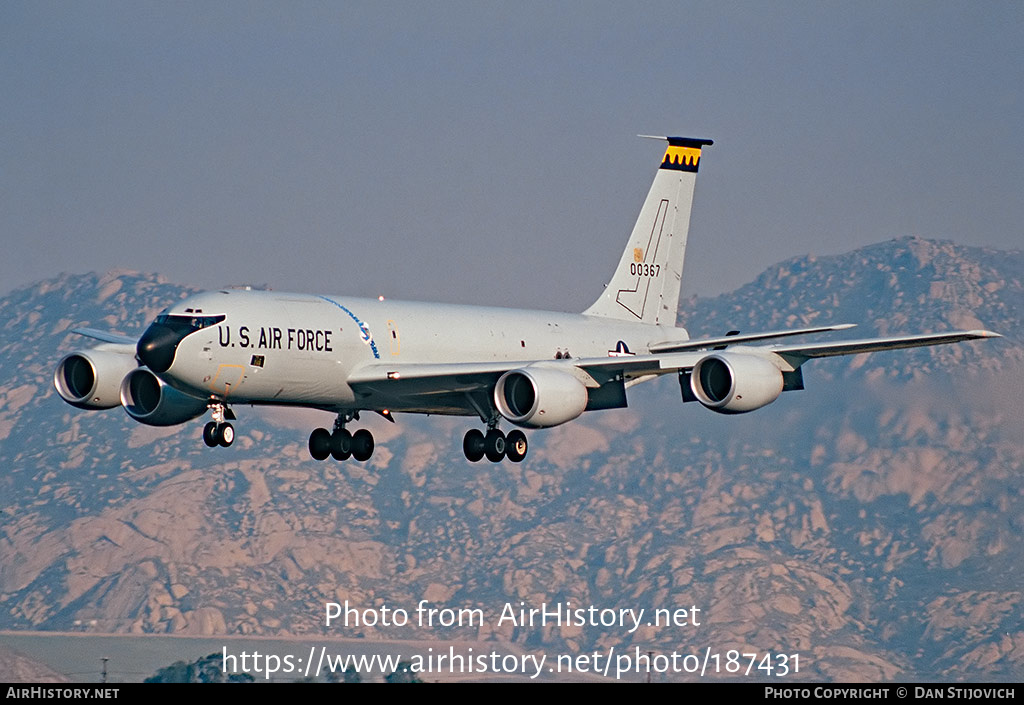 Aircraft Photo of 60-0367 / 00367 | Boeing KC-135R Stratotanker | USA - Air Force | AirHistory.net #187431